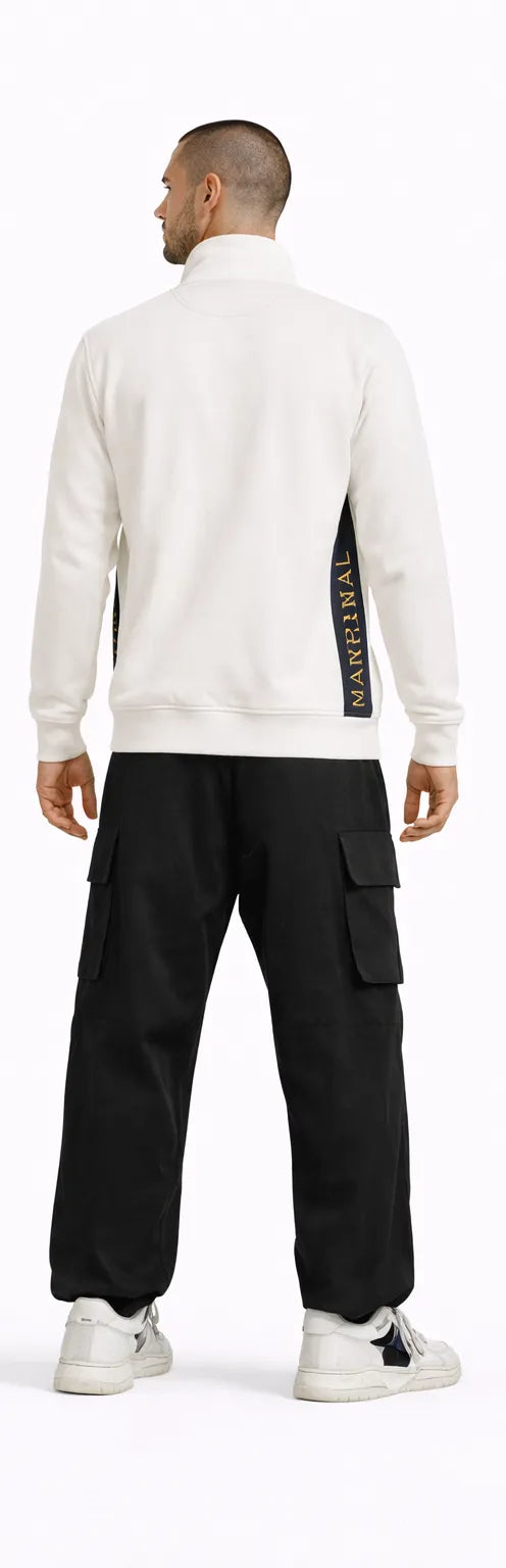 LA MARTINA WHITE ZIPPER