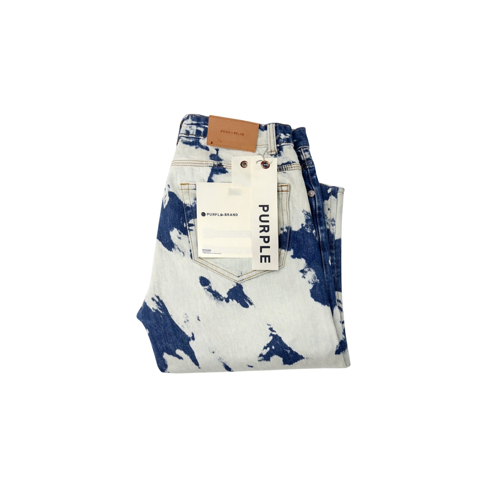 Purple Brand Bleached Jeans Light Blue