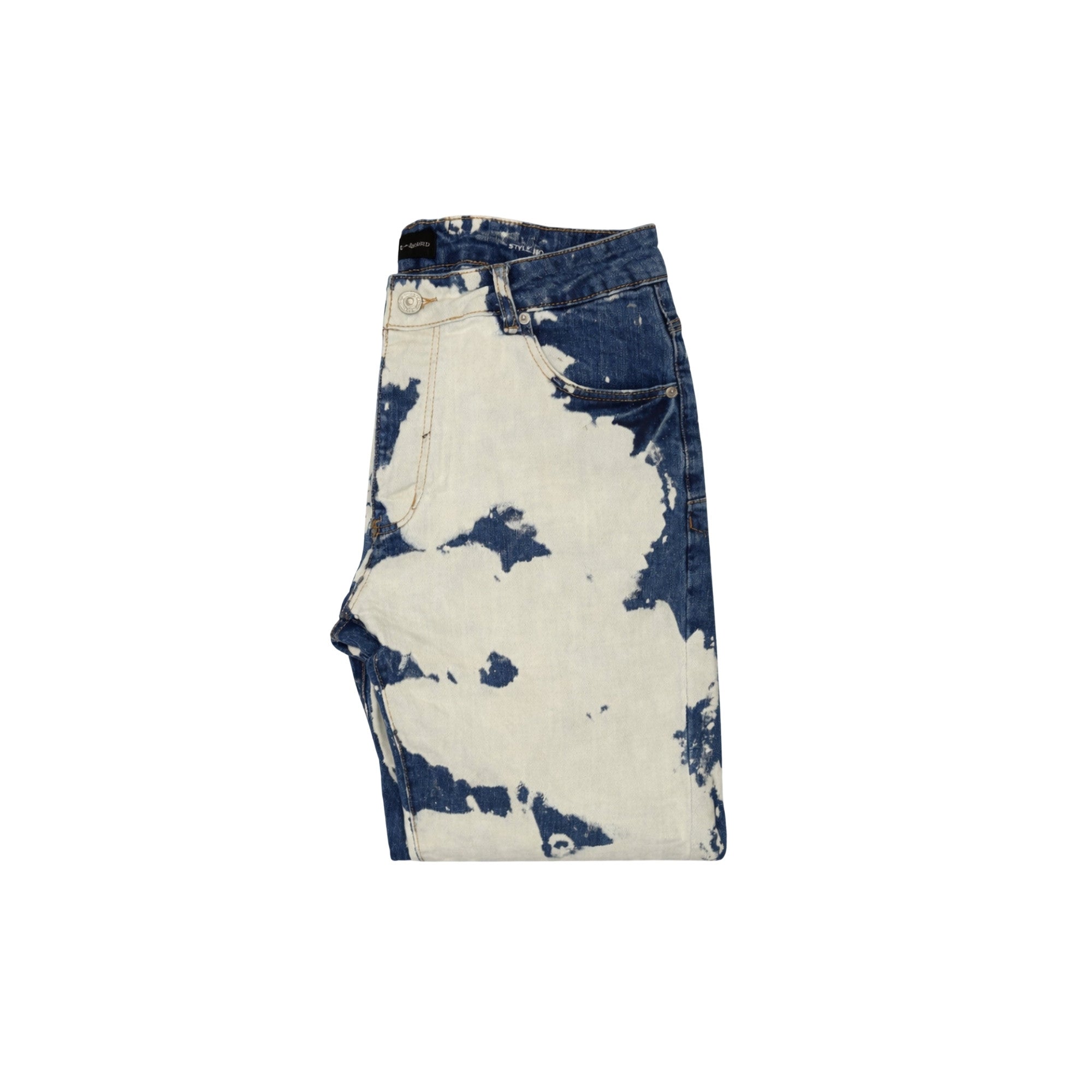 Purple Brand Bleached Jeans Light Blue
