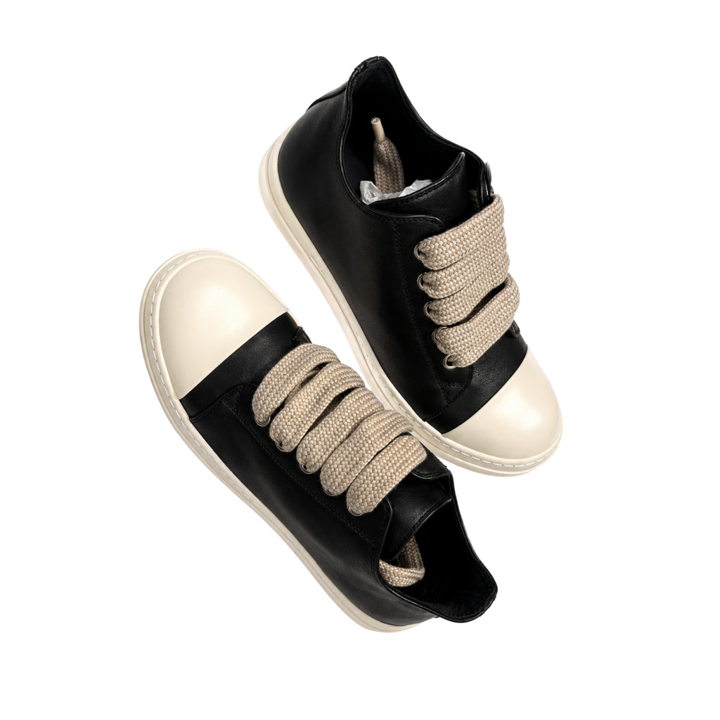 Rick Owens Leather Shoes Black