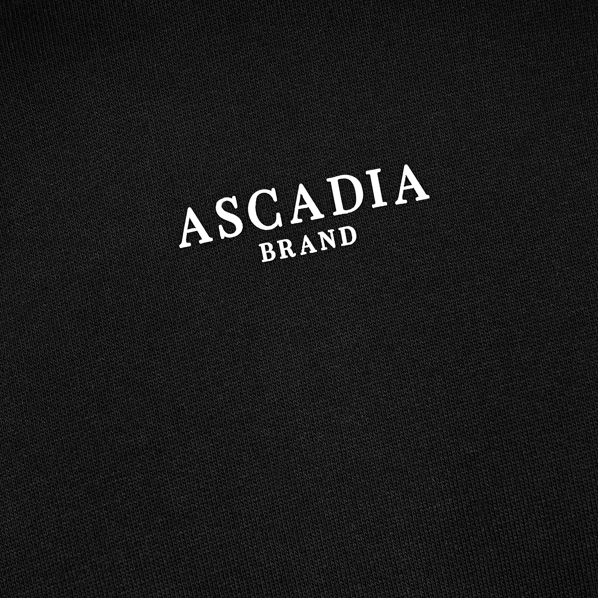 ASCADIA Black Hoodie