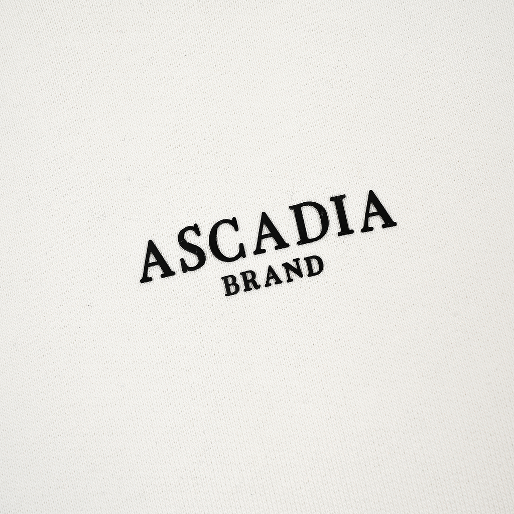 ASCADIA White Hoodie