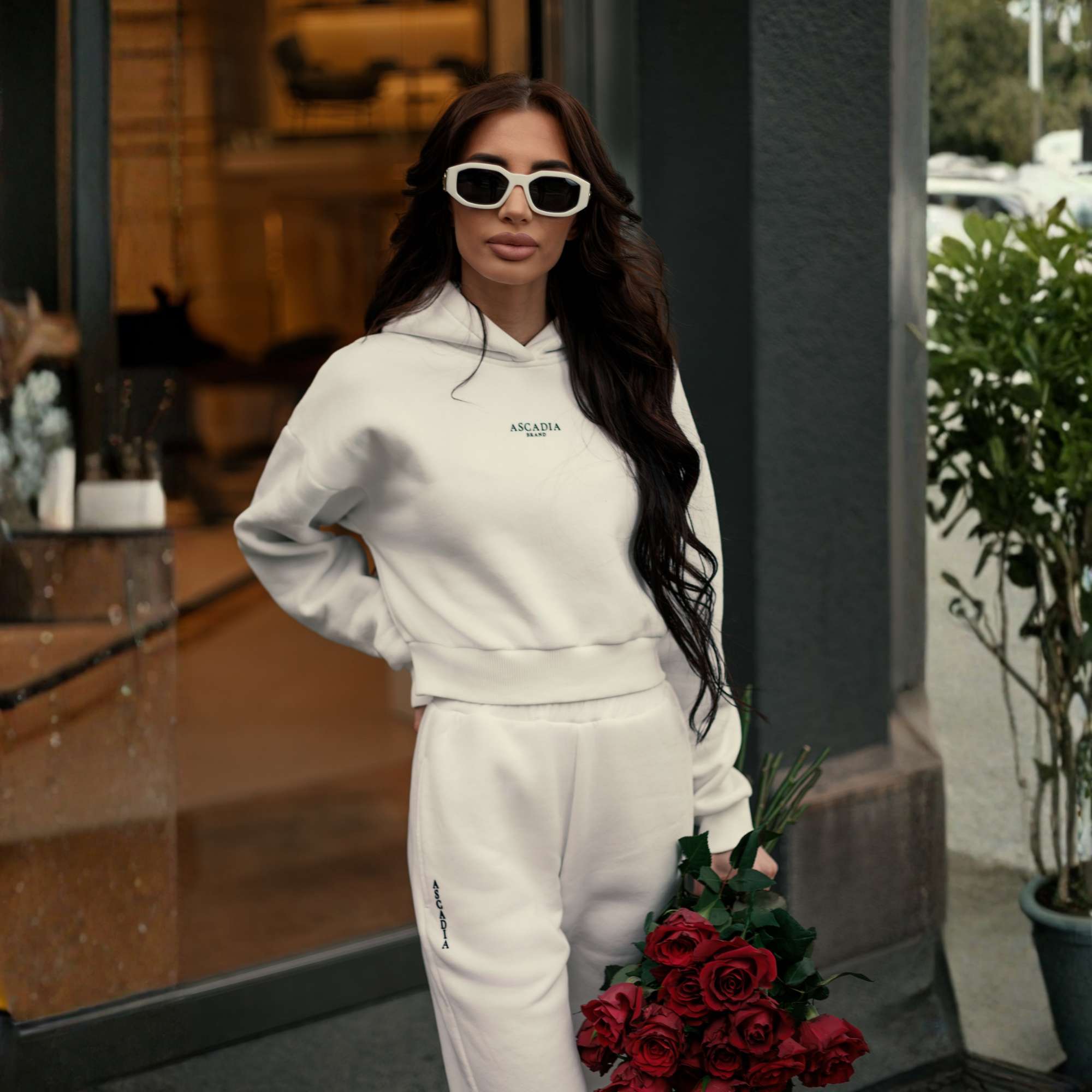 ASCADIA White Hoodie