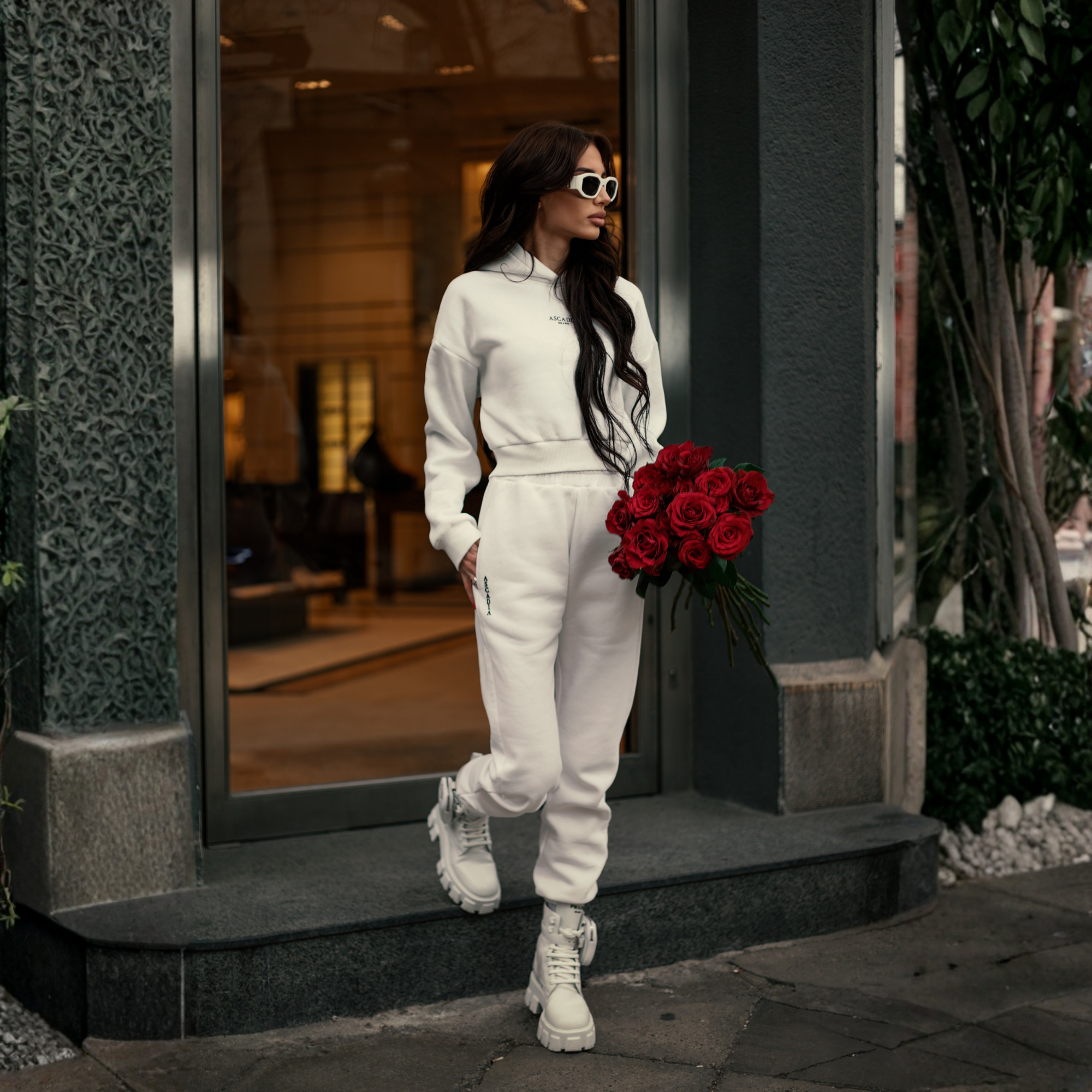 ASCADIA White Hoodie
