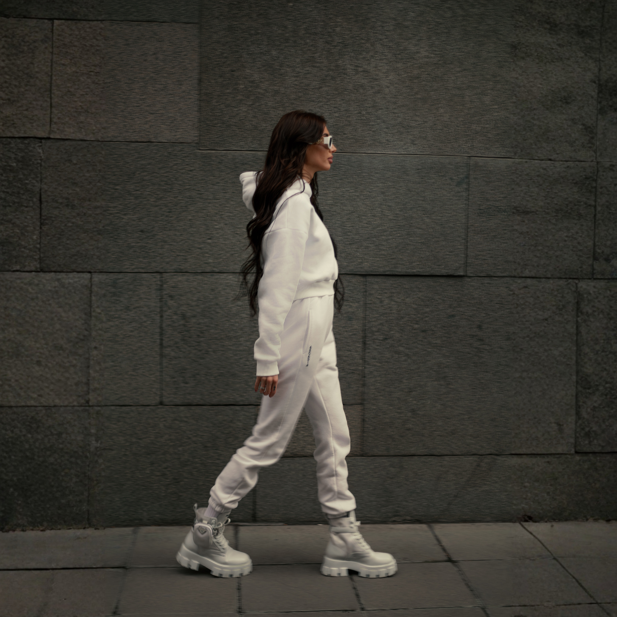 ASCADIA White Sweat Pants