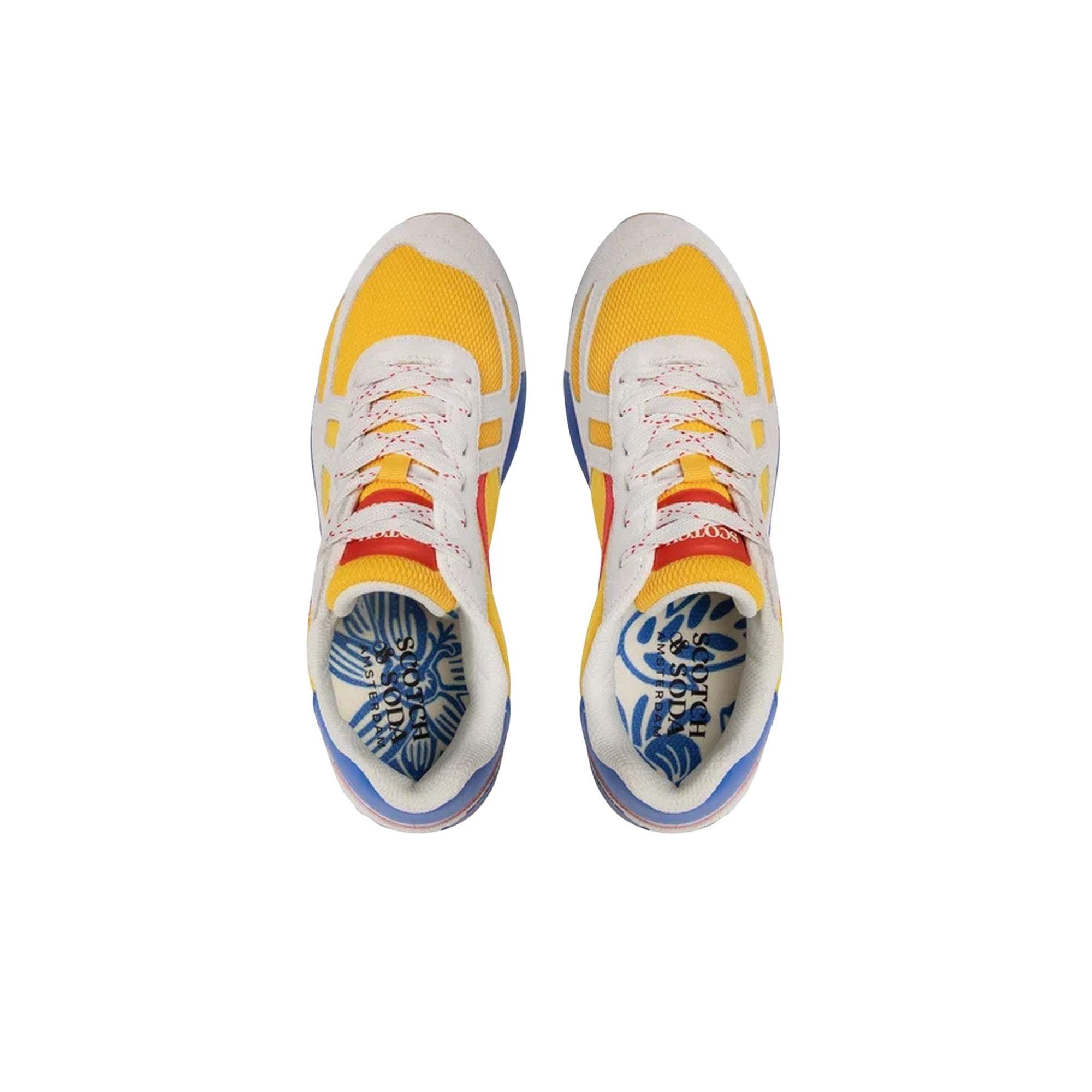 Scotch & Soda Multi Yellow Sneakers