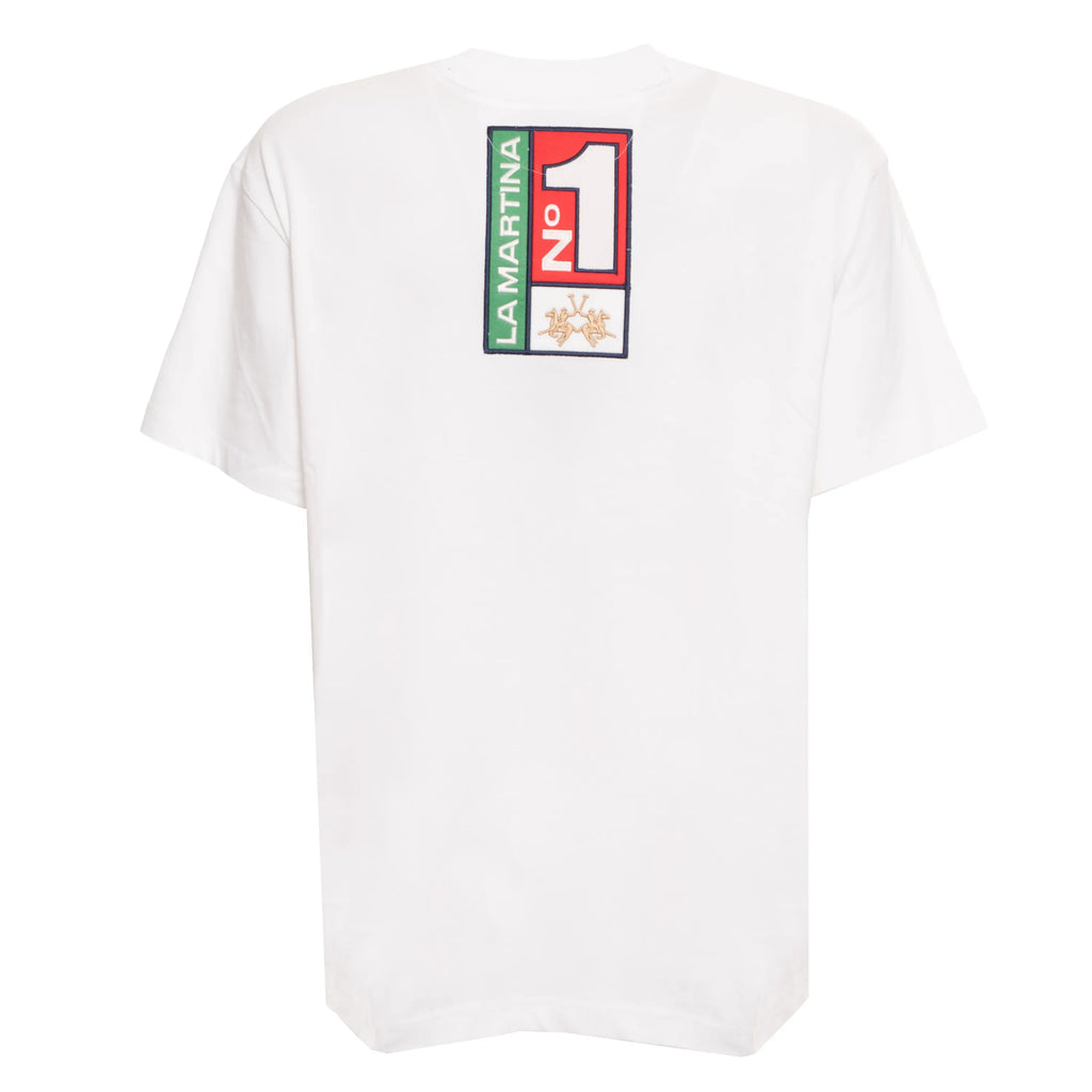LA MARTINA WHITE TEE