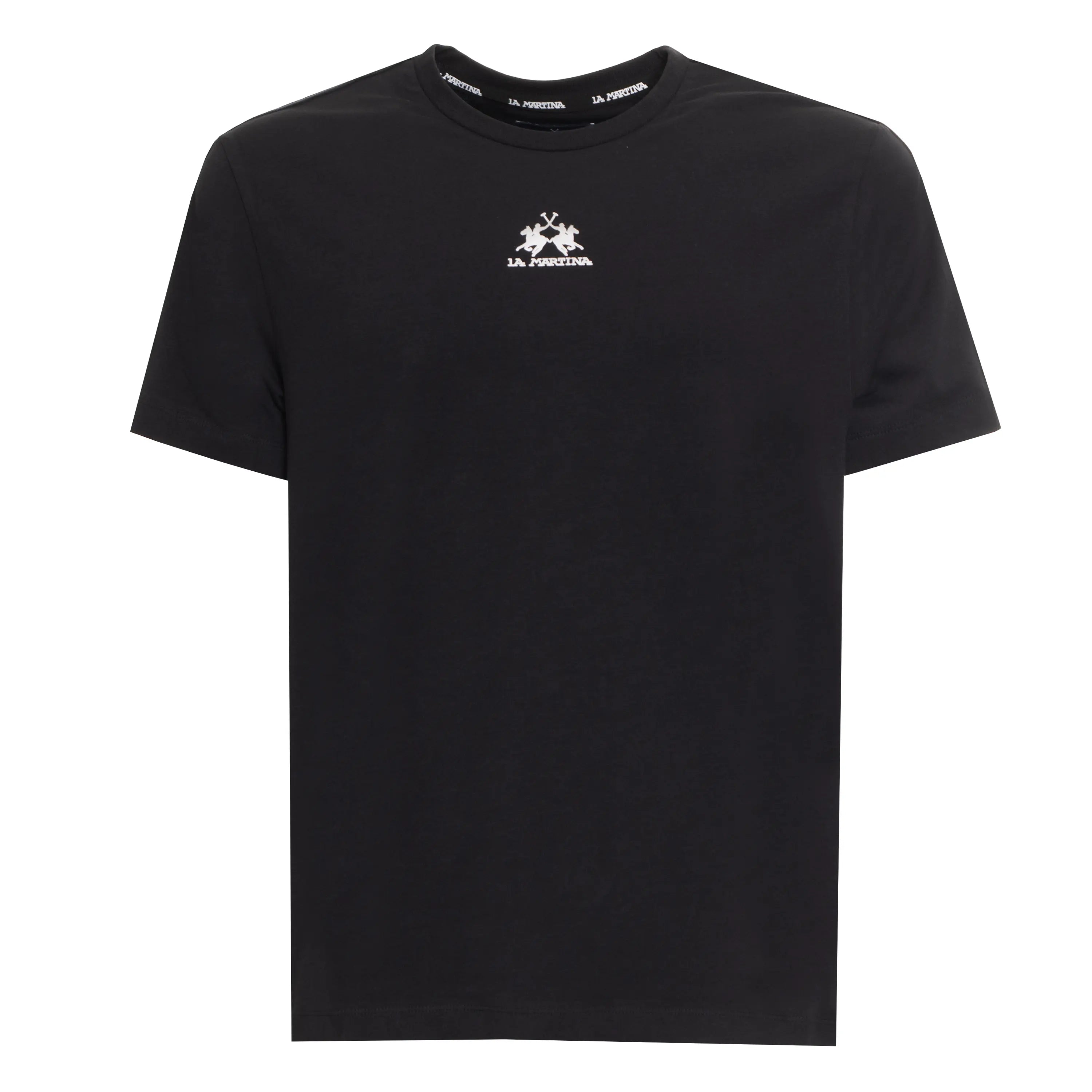 LA MARTINA BLACK TEE
