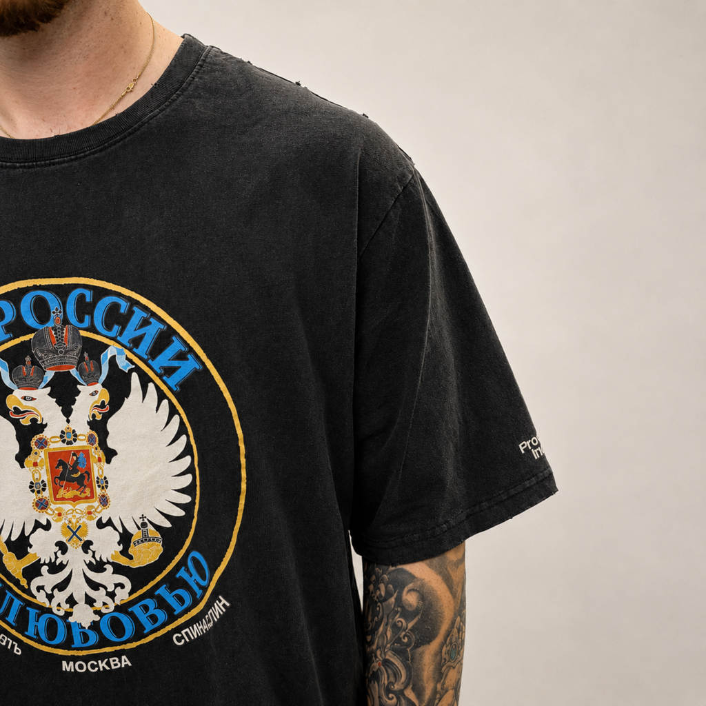 Protocol Index Oversized T-Shirt Black
