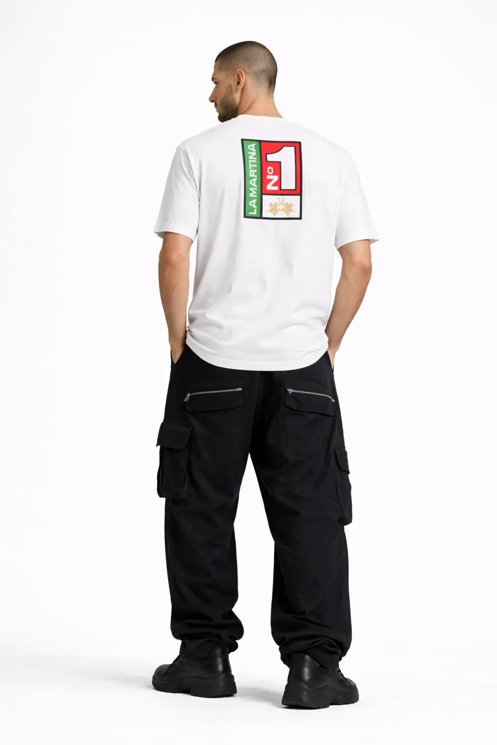 LA MARTINA WHITE TEE