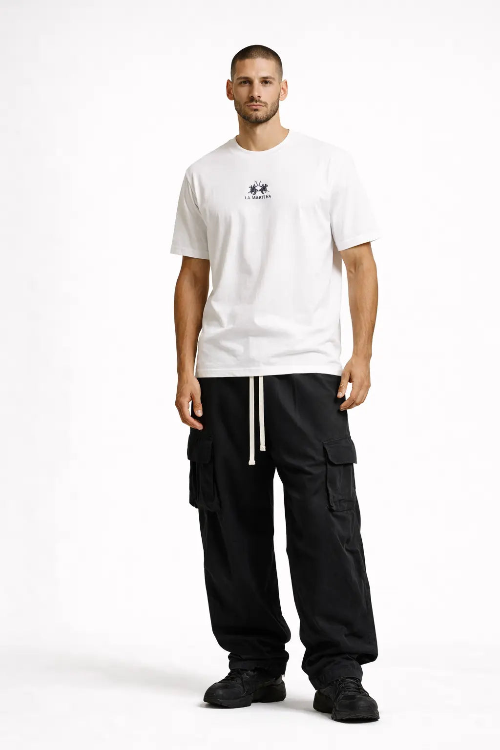 LA MARTINA WHITE TEE