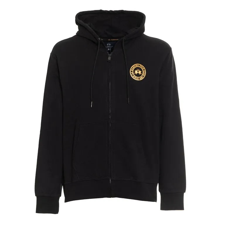 LA MARTINA GOLD LOGO ZIPPER